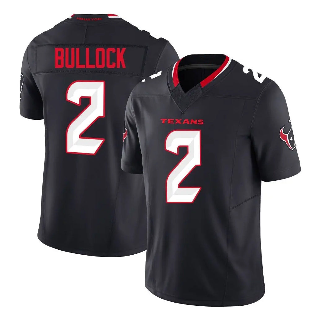 Friene H.Texans #2 Calen Bullock Player Navy Limited Alternate Vapor F.U.S.E. Home Game Stitched Jerseys