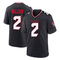 Friene H.Texans #2 Calen Bullock Player Navy Team Home Game Stitched Jerseys