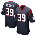 Friene H.Texans #39 Henry To'oTo'o Player Navy Home Game Stitched Jerseys