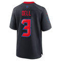 Friene H.Texans #3 Tank Dell Navy 2nd Alternate Game Stitched Jerseys