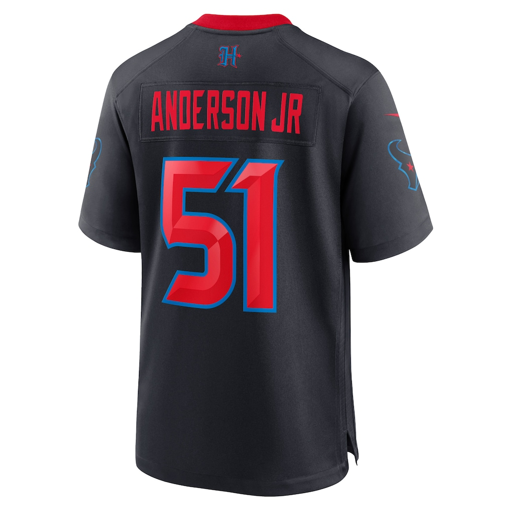 Friene H.Texans #51 Will Anderson Jr. Navy Alternate Game Stitched Jerseys