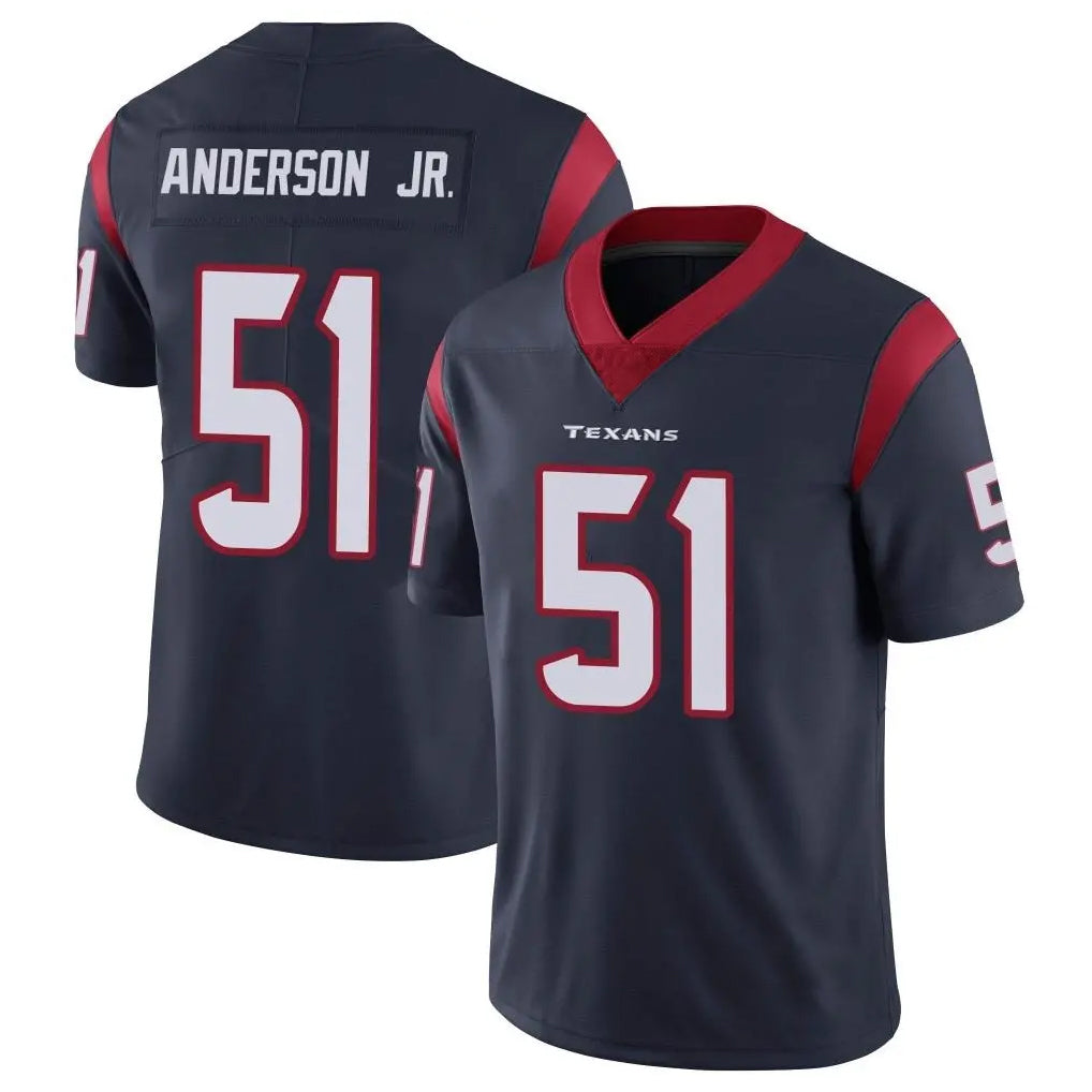 Friene H.Texans #51 Will Anderson Jr. Player Navy Limited Vapor Untouchable Home Game Stitched Jerseys