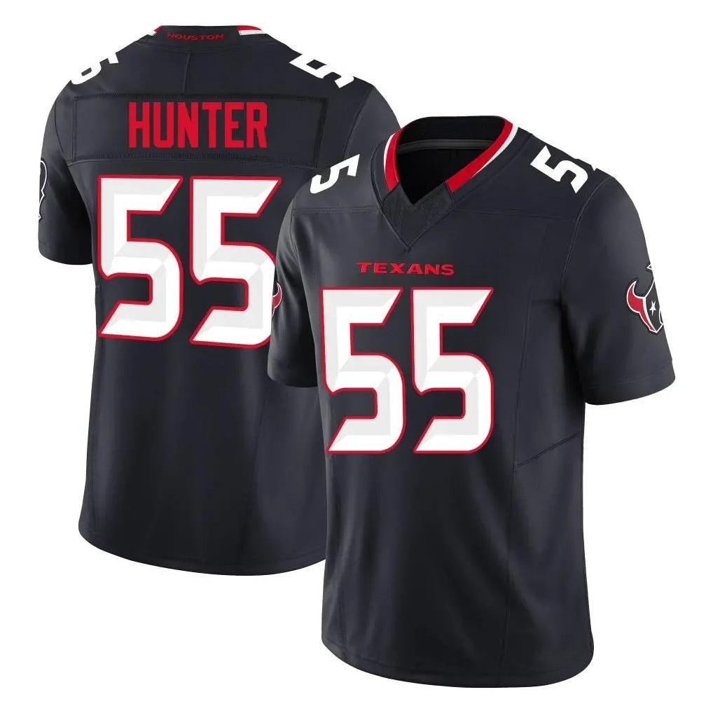 Friene H.Texans #55 Danielle Hunter Player Navy Limited Alternate Vapor F.U.S.E. Home Game Stitched Jerseys