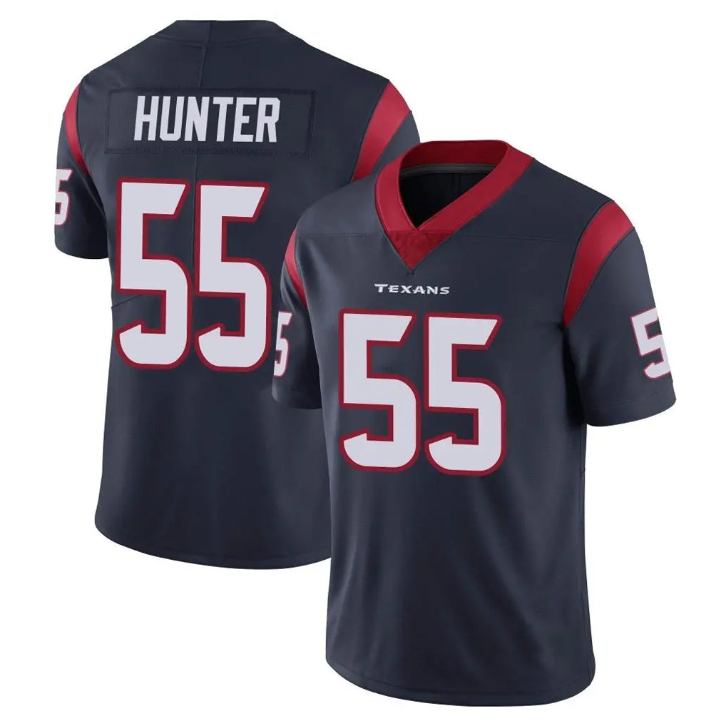 Friene H.Texans #55 Danielle Hunter Player Navy Limited Vapor Untouchable Home Game Stitched Jerseys