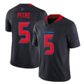 Friene H.Texans #5 Jalen Pitre Player Navy Limited 2nd Alternate Vapor F.U.S.E. Home Game Stitched Jerseys