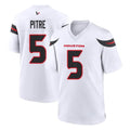 Friene H.Texans #5 Jalen Pitre Player White Home Game Stitched Jerseys