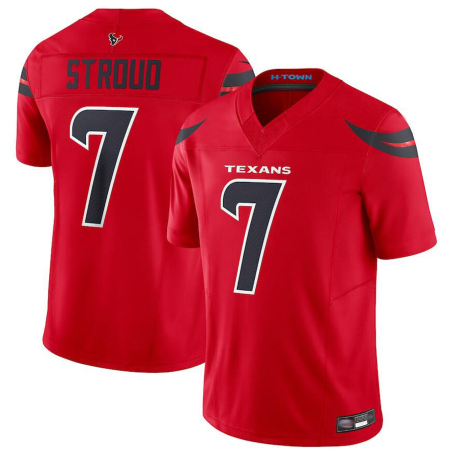 Friene H.Texans #7 C.J.Stroud Player Red Alternate Vapor F.U.S.E. Limited Stitched Jerseys