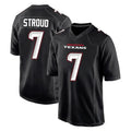 Friene H.Texans #7 CJ Stroud Player Carbon Black Fashion Home Game Stitched Jerseys