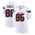 Friene H.Texans #86 Dalton Schultz Player White Home Game Stitched Jerseys