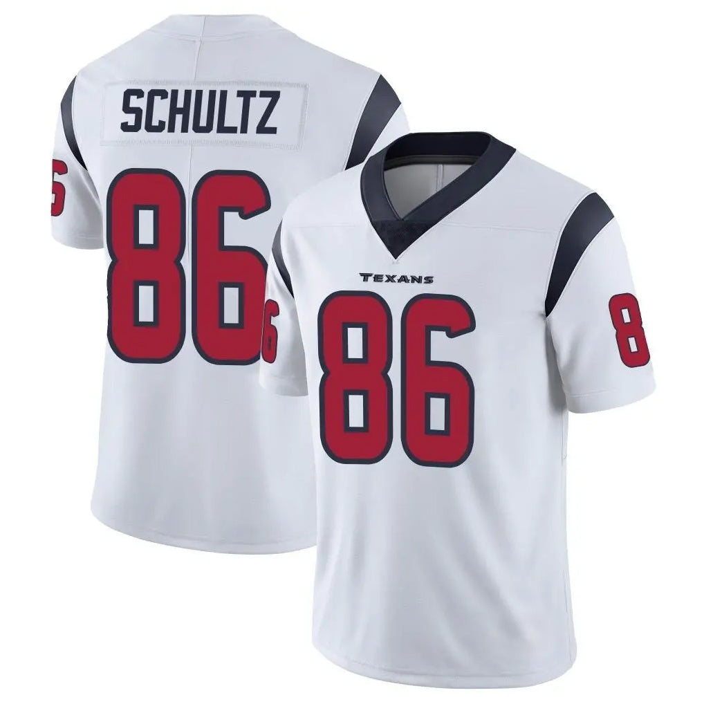 Friene H.Texans #86 Dalton Schultz Player White Limited Vapor Untouchable Home Game Stitched Jerseys