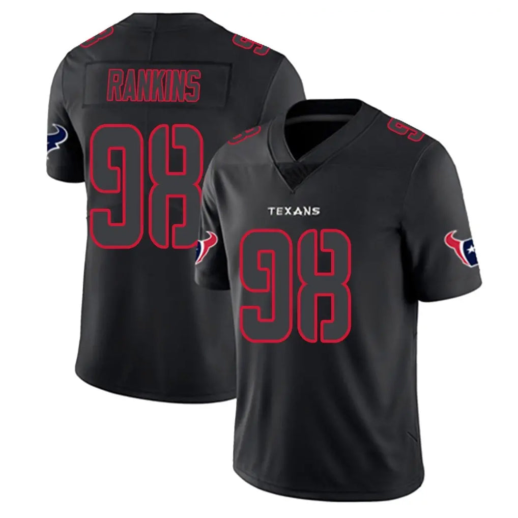 Friene H.Texans #98 Sheldon Rankins Player Black Impact Limited Game Stitched Jerseys