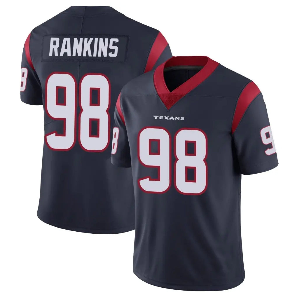 Friene H.Texans #98 Sheldon Rankins Player Navy Limited Vapor Untouchable Home Game Stitched Jerseys