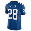 Friene IN.Colts #28 Jonathan Taylor Blue Vapor F.U.S.E. Limited Jersey American Stitched  Jerseys