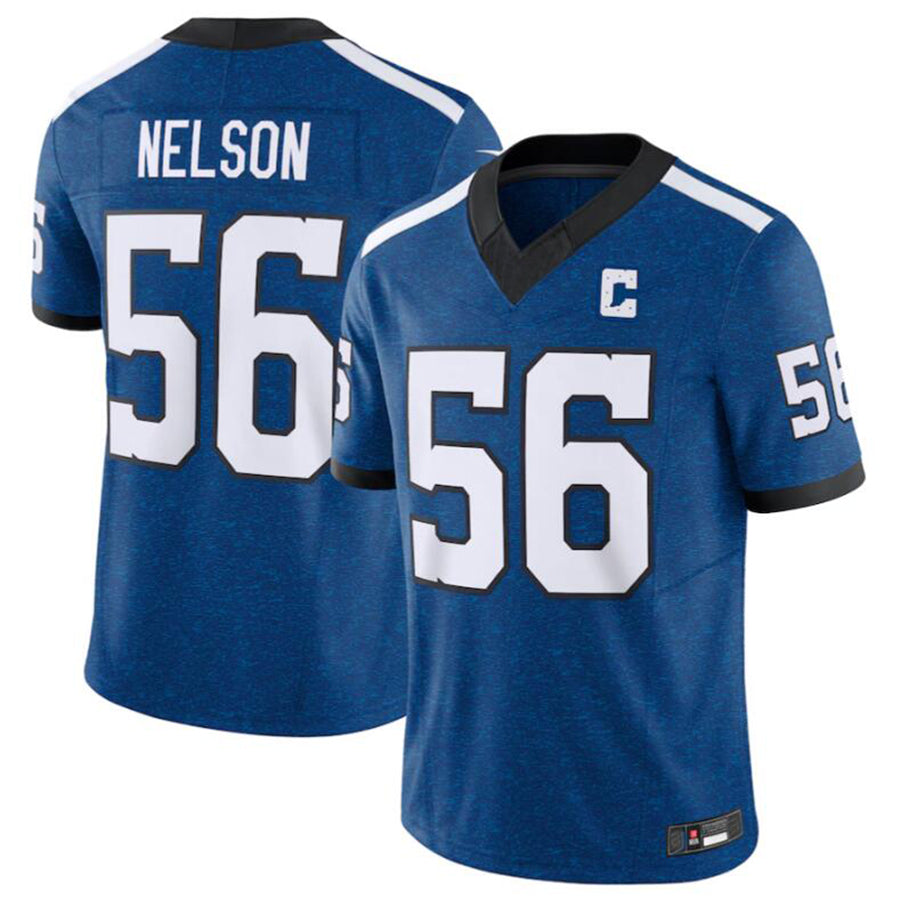 Friene IN.Colts #56 Quenton Nelson Blue Vapor F.U.S.E. Limited Jersey American Stitched Jerseys