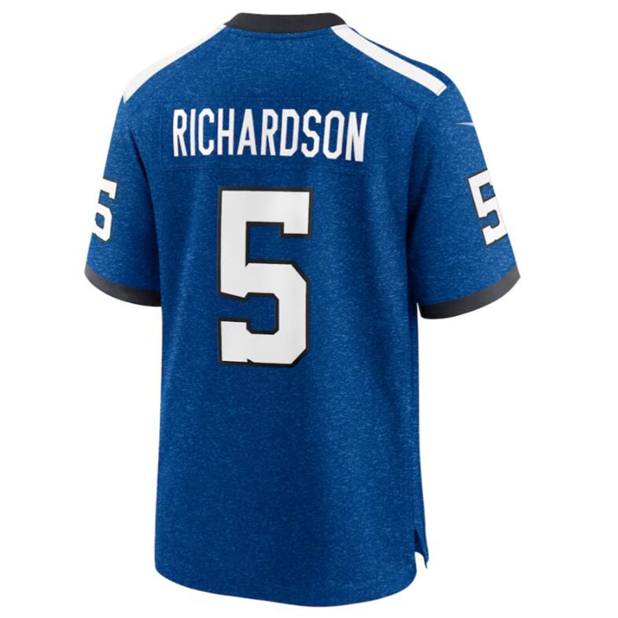 Friene IN.Colts #5 Anthony Richardson Royal Indiana Nights Alternate Game Jersey American Stitched  Jerseys