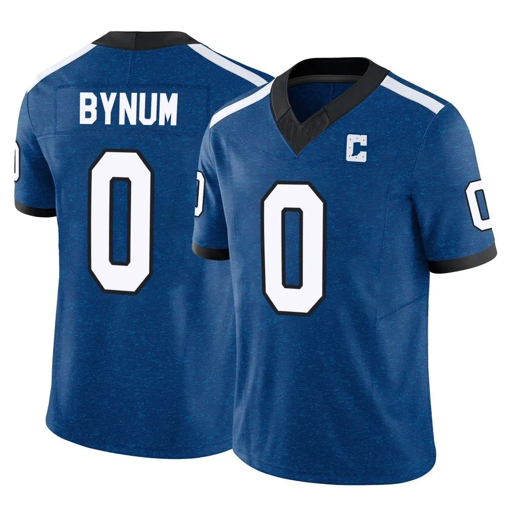 Friene IN.Colts #0 Camryn Bynum Player Royal Limited Indiana Nights Alternate Vapor F.U.S.E. Home Game Stitched Jerseys