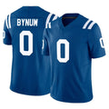 Friene IN.Colts #0 Camryn Bynum Player Royal Limited Vapor F.U.S.E. Home Game Stitched Jerseys