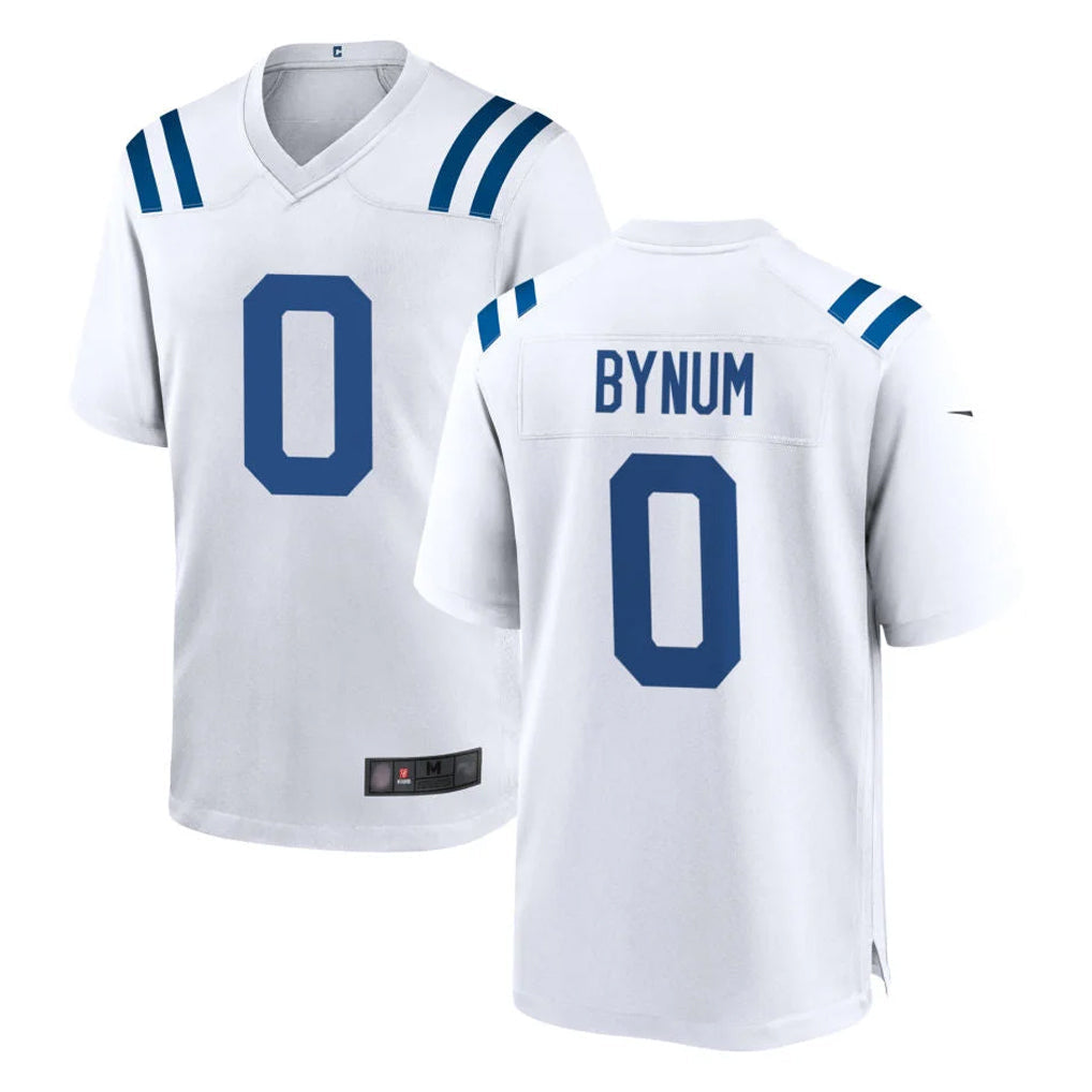 Friene IN.Colts #0 Camryn Bynum Player White Home Game Stitched Jerseys