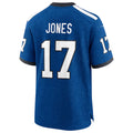 Friene IN.Colts #17 Daniel Jones Player Alternate 2 Indiana Nights Game Stitched Jerseys