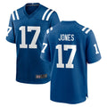 Friene IN.Colts #17 Daniel Jones Player Royal Home Game Stitched Jerseys