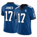 Friene IN.Colts #17 Daniel Jones Player Royal Limited Indiana Nights Alternate Vapor F.U.S.E. Home Game Stitched Jerseys