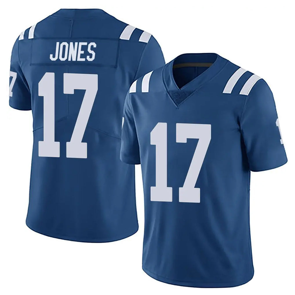 Friene IN.Colts #17 Daniel Jones Player Royal Limited Vapor Untouchable Home Game Stitched Jerseys