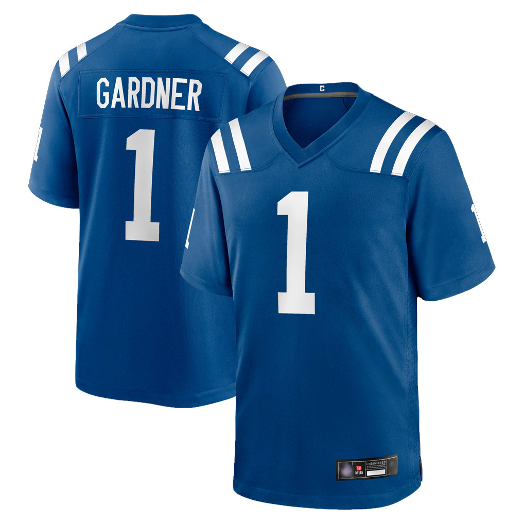 Friene IN.Colts #1 Sauce Gardner Player Royal Home Game Stitched Jerseys