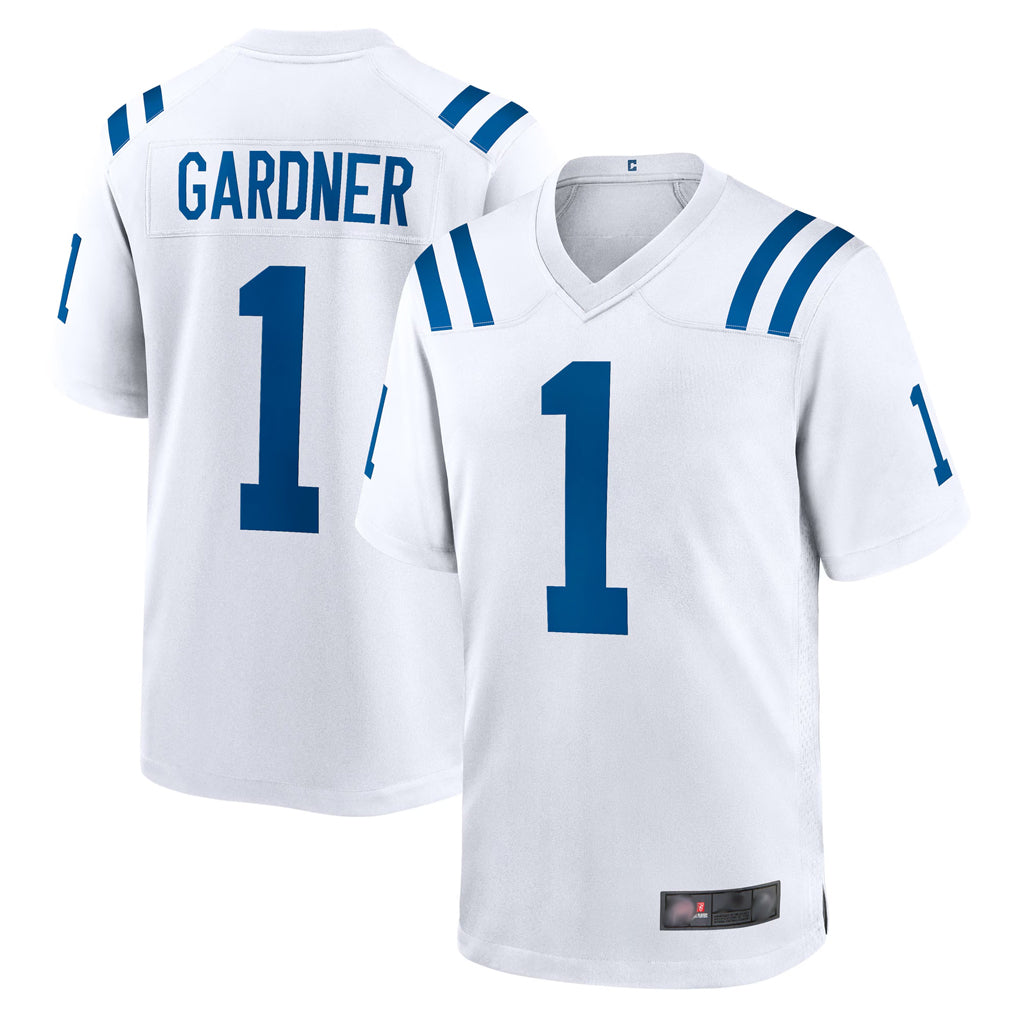 Friene IN.Colts #1 Sauce Gardner Player White Home Game Stitched Jerseys