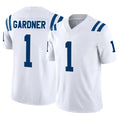 Friene IN.Colts #1 Sauce Gardner Player White Limited Vapor F.U.S.E. Home Game Stitched Jerseys