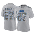 Friene IN.Colts #27 Justin Walley Player Gray Atmosphere Fashion Home Game Stitched Jerseys