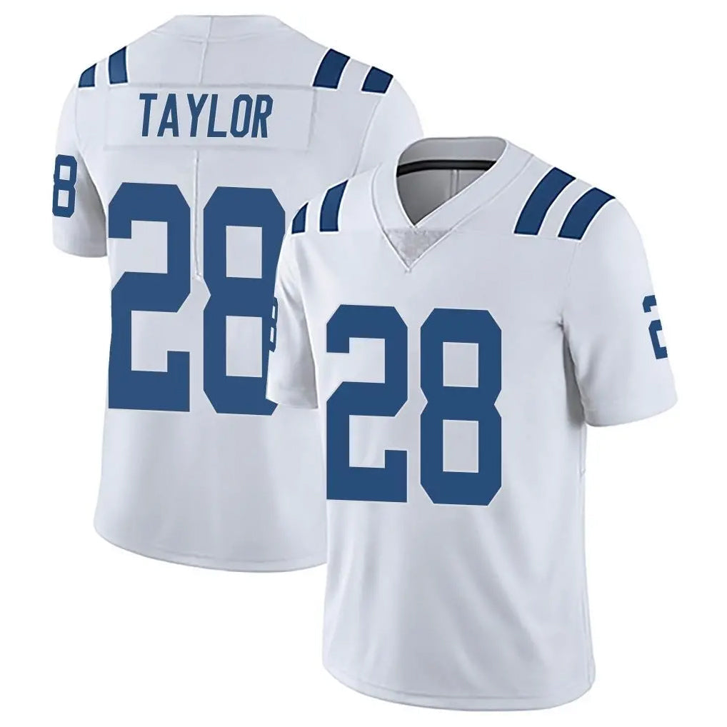 Friene IN.Colts #28 Jonathan Taylor Player White Limited Vapor Untouchable Home Game Stitched Jerseys