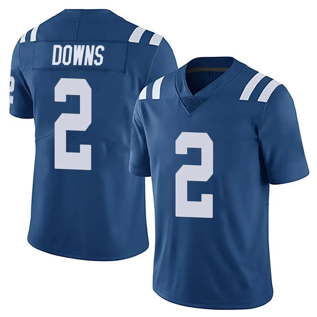 Friene IN.Colts #2 Josh Downs Player Royal Limited Vapor Untouchable Home Game Stitched Jerseys