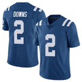 Friene IN.Colts #2 Josh Downs Player Royal Limited Vapor Untouchable Home Game Stitched Jerseys