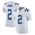 Friene IN.Colts #2 Josh Downs Player White Limited Vapor Untouchable Home Game Stitched Jerseys