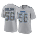Friene IN.Colts #56 Quenton Nelson Player Gray Atmosphere Fashion Home Game Stitched Jerseys