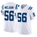 Friene IN.Colts #56 Quenton Nelson Player White Limited Vapor F.U.S.E. Home Game Stitched Jerseys