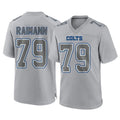 Friene IN.Colts #79 Bernhard Raimann Player Gray Atmosphere Fashion Home Game Stitched Jerseys