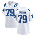 Friene IN.Colts #79 Bernhard Raimann Player White Home Game Stitched Jerseys