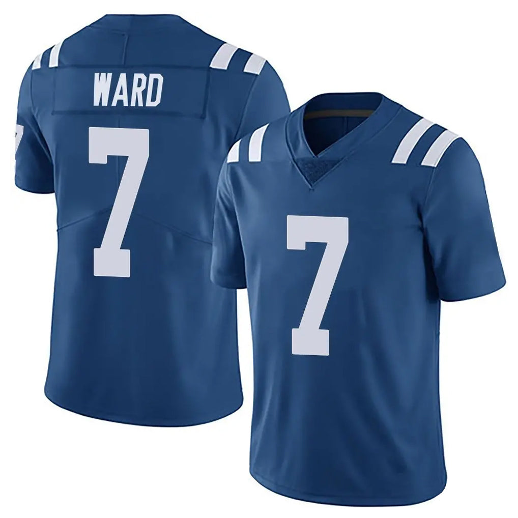 Friene IN.Colts #7 Charvarius Ward Sr. Player Royal Limited Vapor Untouchable Home Game Stitched Jerseys