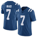 Friene IN.Colts #7 Charvarius Ward Sr. Player Royal Limited Vapor Untouchable Home Game Stitched Jerseys