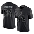Friene IN.Colts #84 Tyler Warren Player RFLCTV Limited Black Stitched Jerseys
