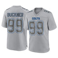 Friene IN.Colts #99 DeForest Buckner Player Gray Atmosphere Fashion Home Game Stitched Jerseys