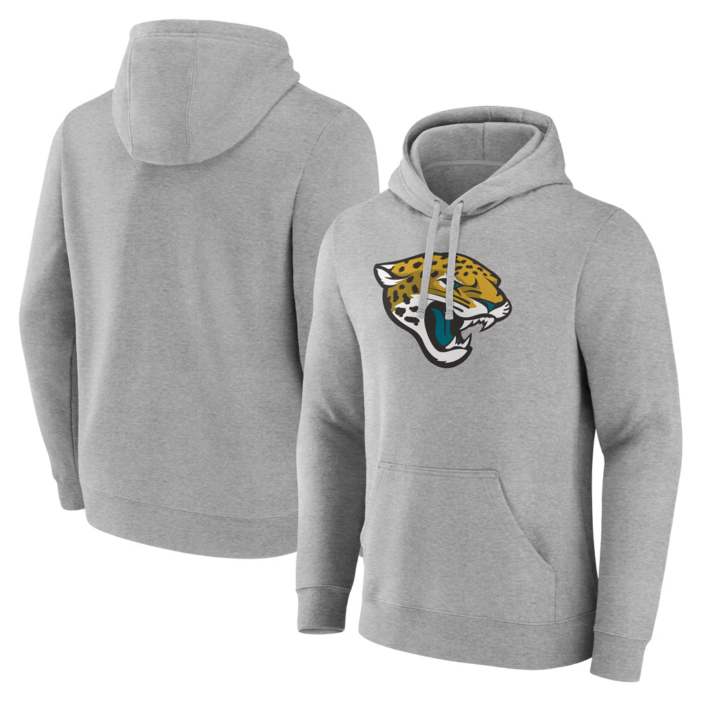 Friene J.Jaguars Gray Pullover Hoodies Blank Player Limited Stitched Jerseys