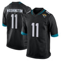 Friene J.Jaguars #11 Parker Washington Player Black Home Game Stitched Jerseys