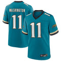 Friene J.Jaguars #11 Parker Washington Player Legend Teal Game Stitched Jerseys