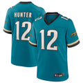 Friene J.Jaguars #12 Travis Hunter Player Teal Replica Limited Stitched Jerseys