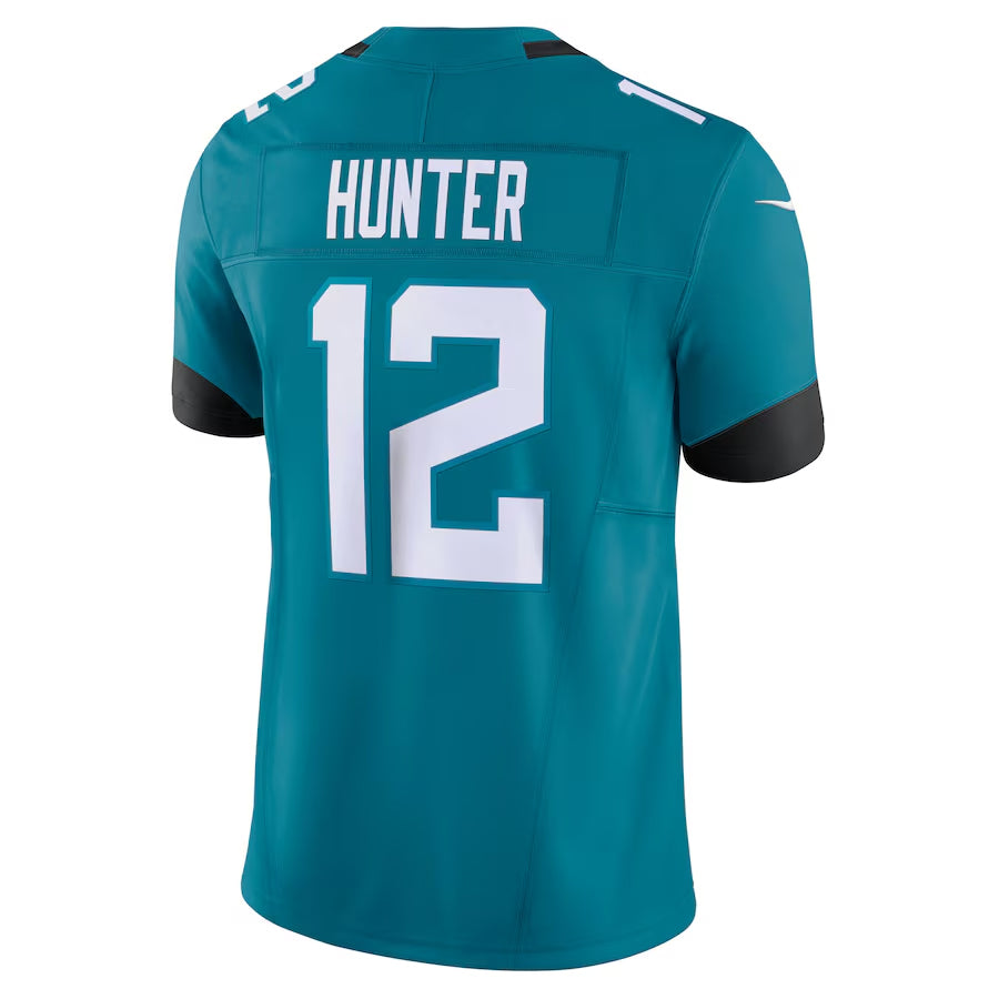 Friene J.Jaguars #12 Travis Hunter Player Teal Vapor Limited Game Stitched Jerseys
