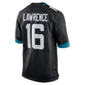 Friene J.Jaguars #16 Trevor Lawrence Black Alternate Game Stitched Jerseys
