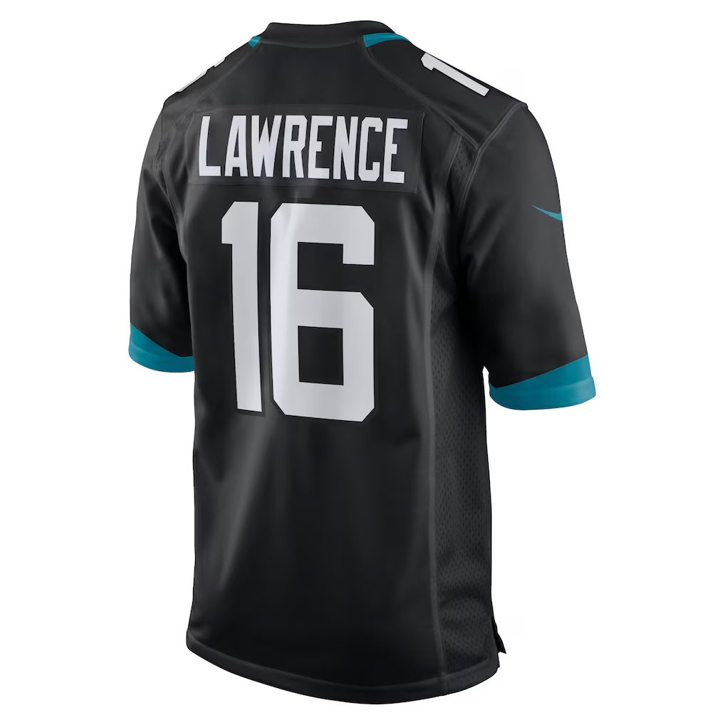 Friene J.Jaguars #16 Trevor Lawrence Black Alternate Game Stitched Jerseys