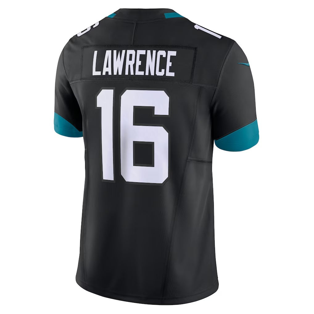 Friene J.Jaguars #16 Trevor Lawrence Black Vapor F.U.S.E. Limited Stitched Jerseys